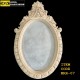 MRR-07: Eggs & Darts Oval Mirror or Photo Frame